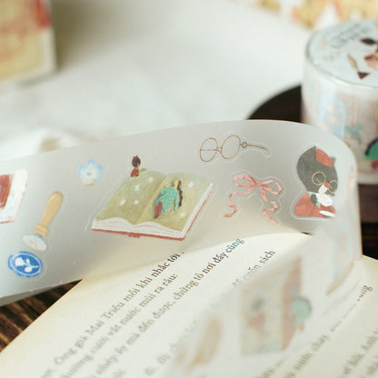 The Enchanted Library | Kiss Cut PET Tape Stickers