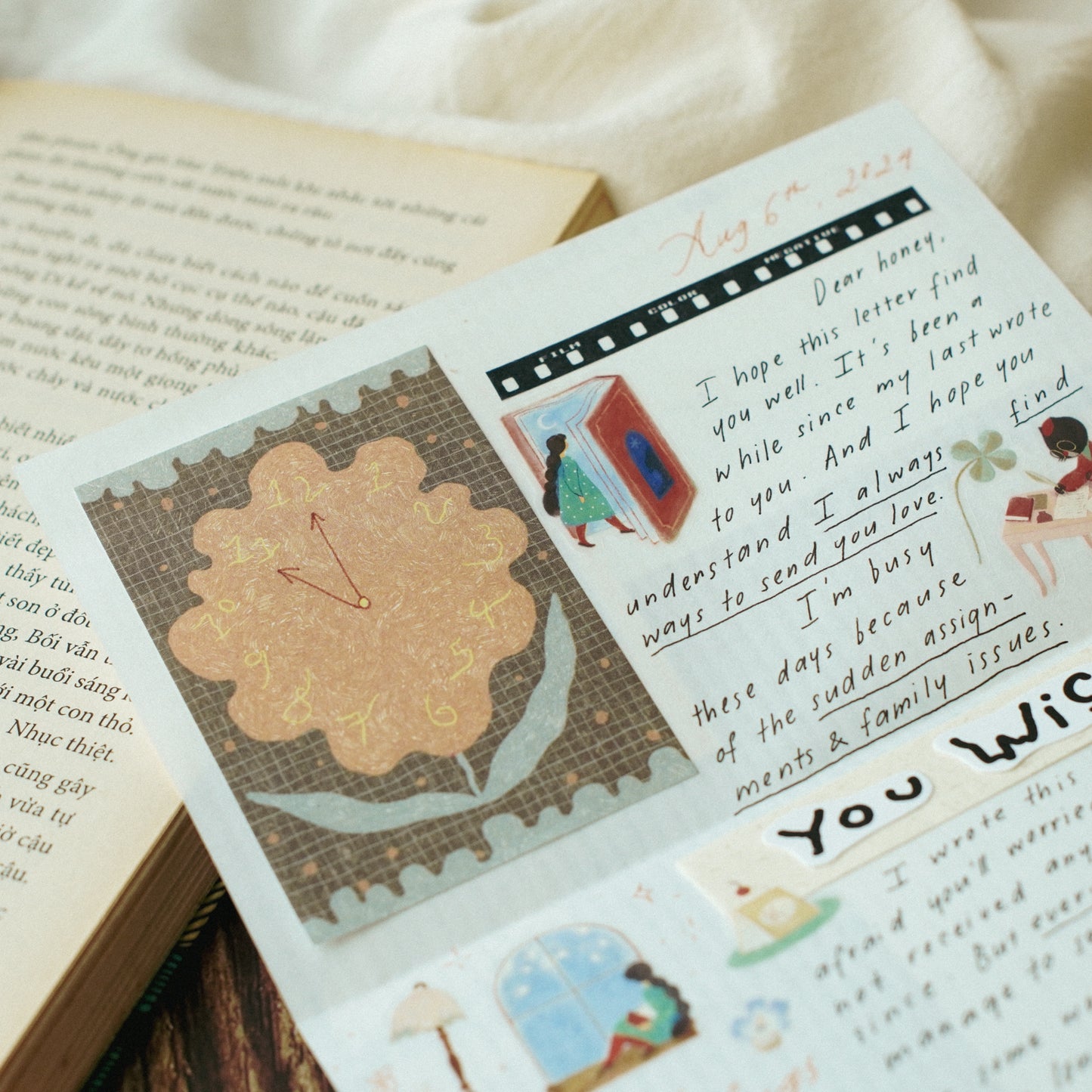 The Enchanted Library | Kiss Cut PET Tape Stickers