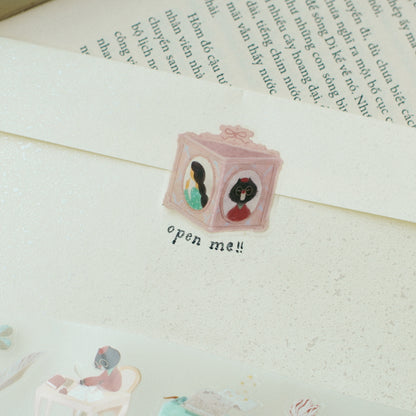 The Enchanted Library | Kiss Cut PET Tape Stickers