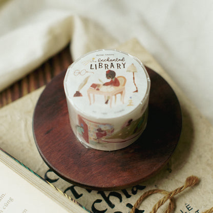 The Enchanted Library | Kiss Cut PET Tape Stickers