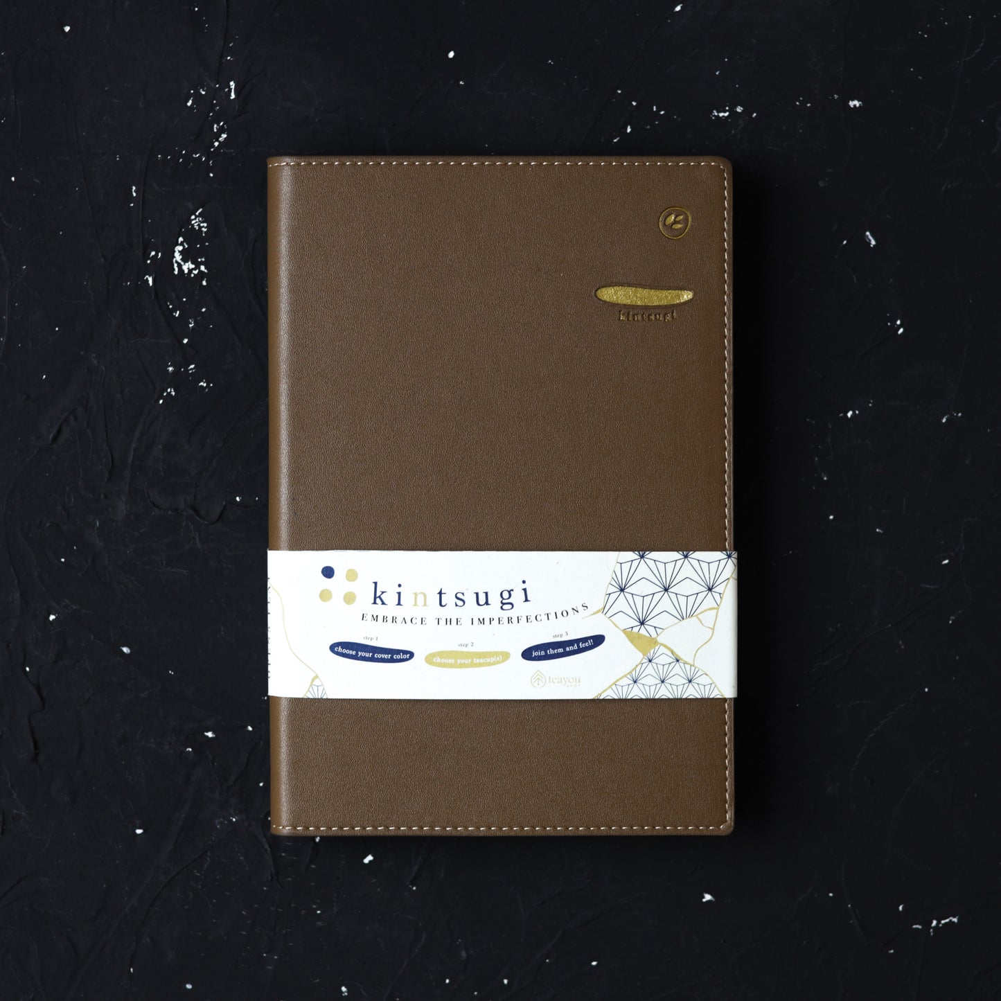 Kintsugi | Premium A5 Notebook with Hidden Magnet (4 color)