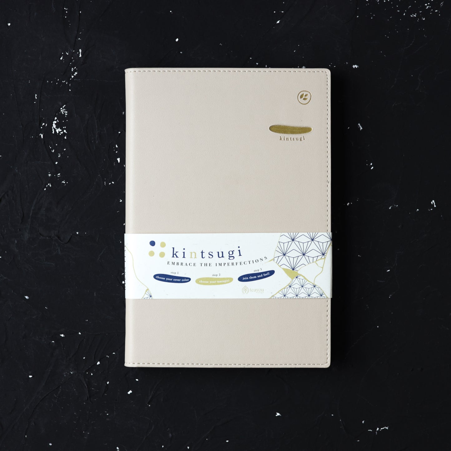 Kintsugi | Premium A5 Notebook with Hidden Magnet (4 color)