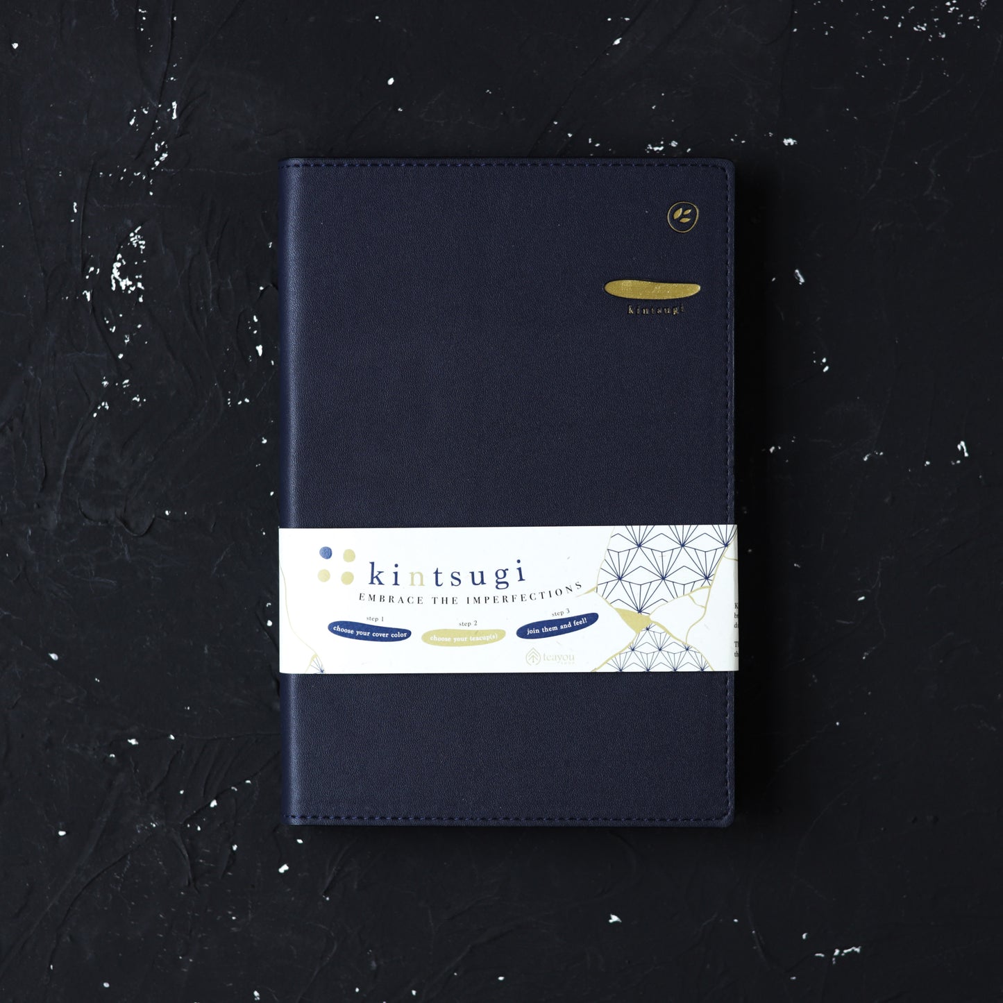 Kintsugi | Premium A5 Notebook with Hidden Magnet (4 color)