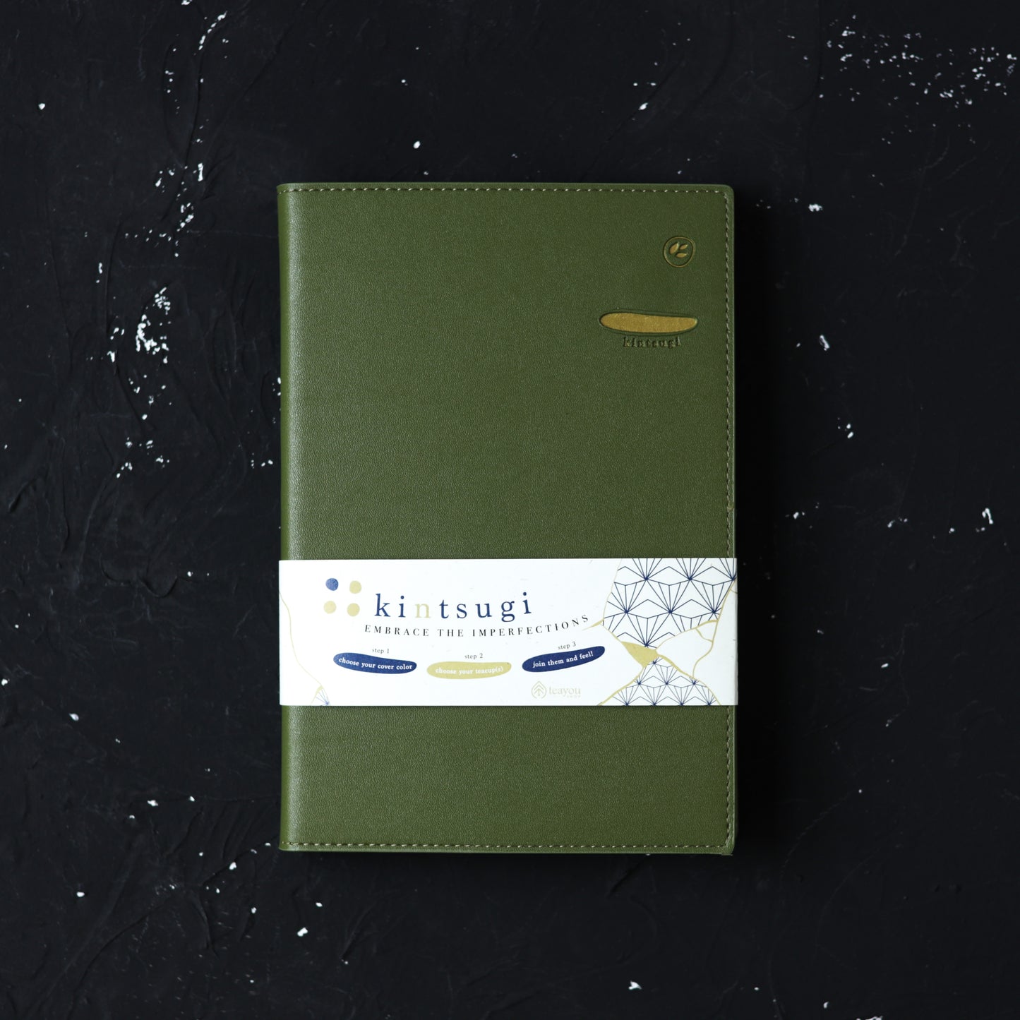 Kintsugi | Premium A5 Notebook with Hidden Magnet (4 color)