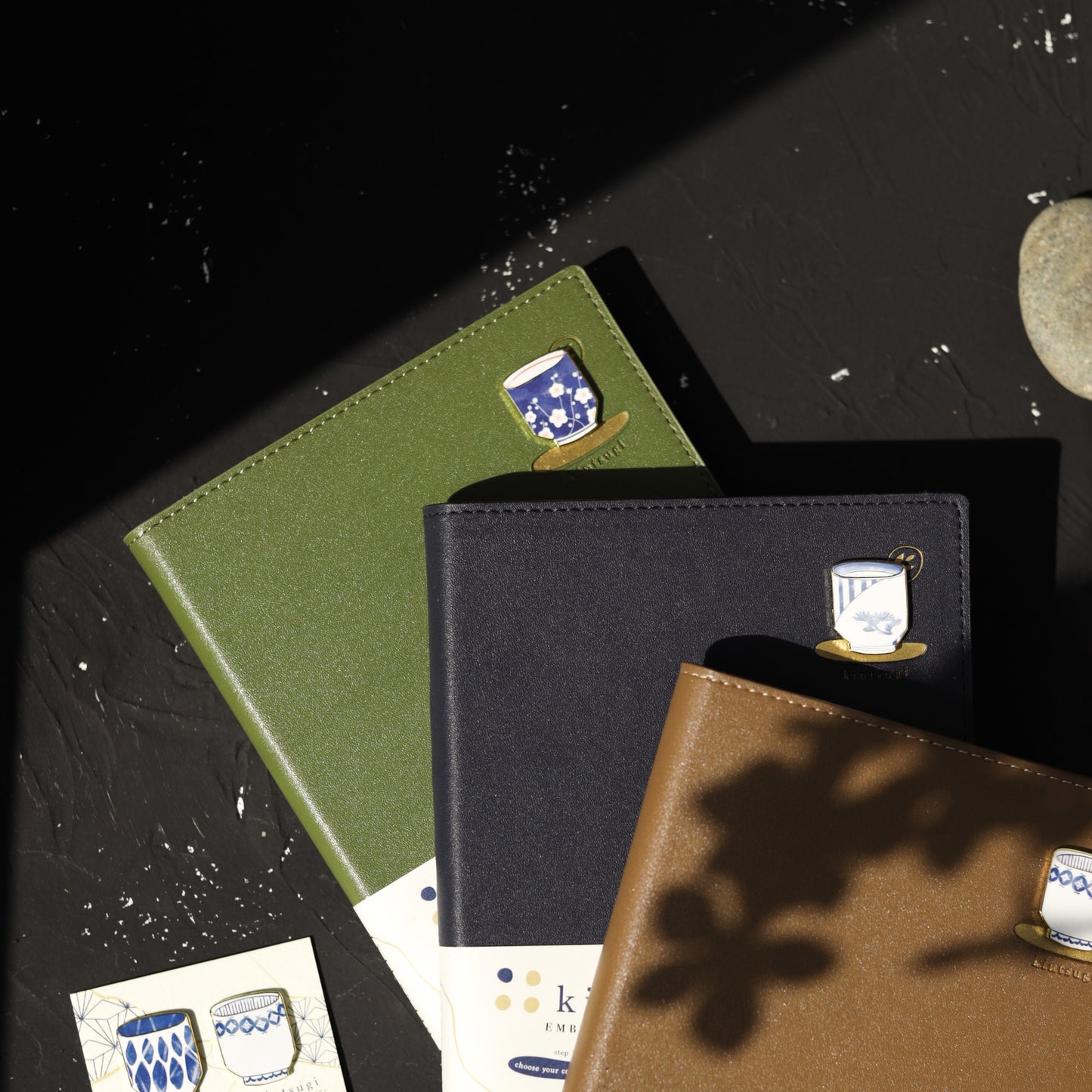 Kintsugi | Premium A5 Notebook with Hidden Magnet (4 color)