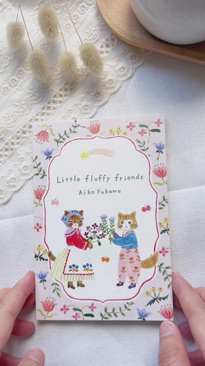 Aiko Fukawa Little Fluffy Friends | Postcard Set