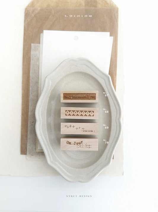 (NEW) Nyret Vol 11 One Day Series - Day by day | Rubber Stamp
