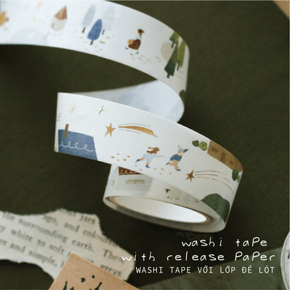 My Village | Gold Foil Washi Tape